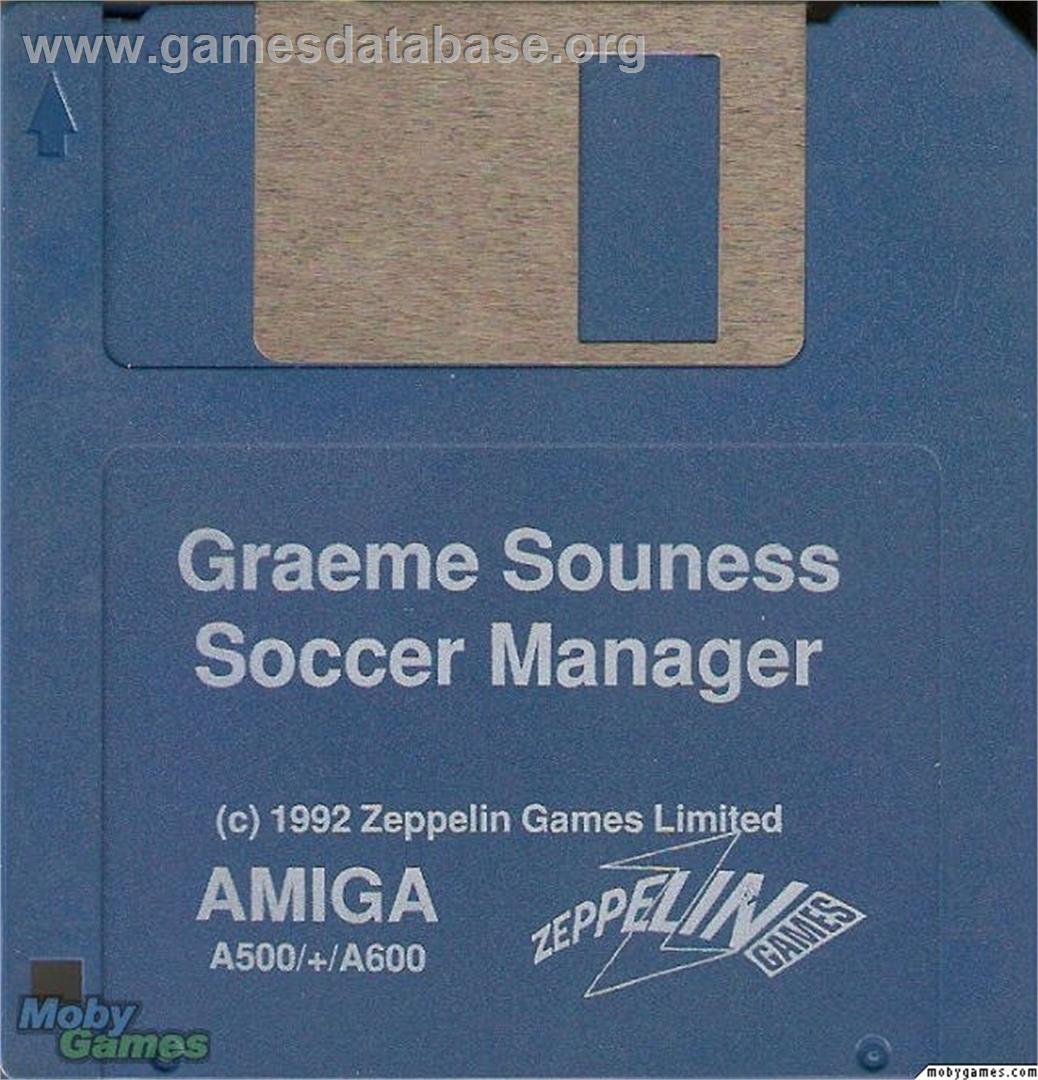 Graeme Souness Soccer Manager - Microsoft DOS - Artwork - Disc