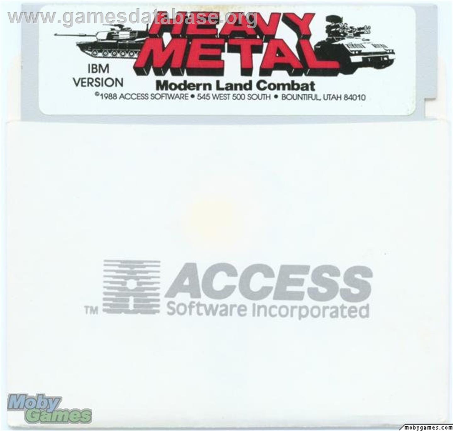 Heavy Metal - Microsoft DOS - Artwork - Disc