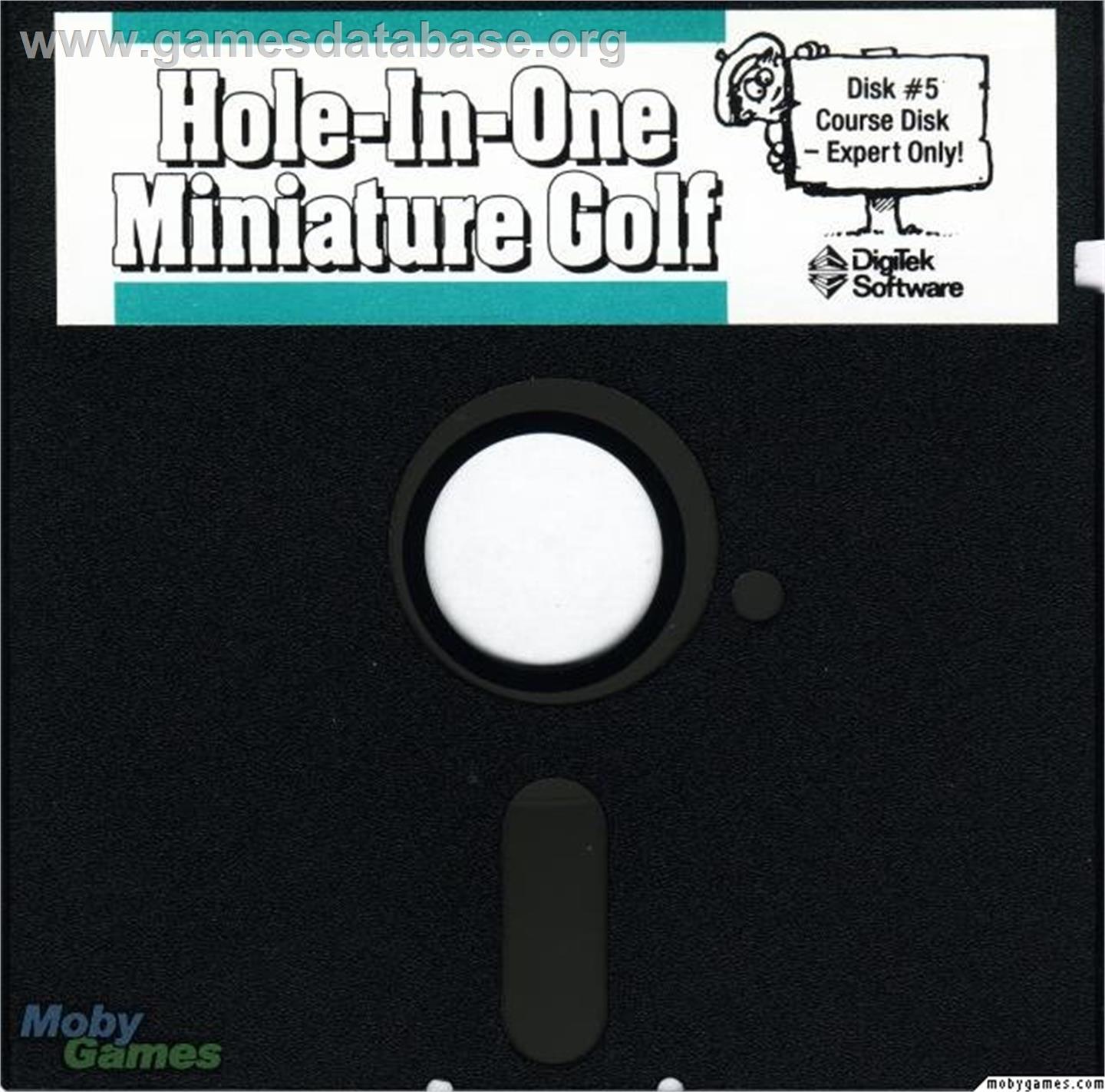 Hole-In-One Miniature Golf - Microsoft DOS - Artwork - Disc
