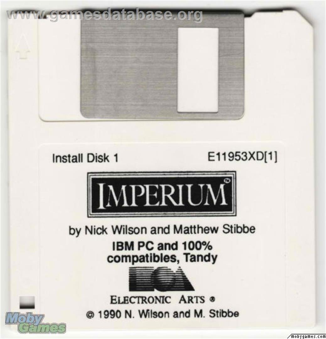 Imperium - Microsoft DOS - Artwork - Disc