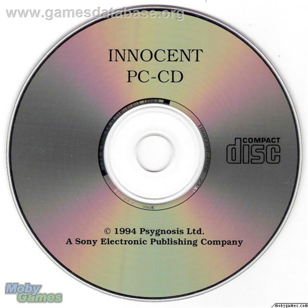 Innocent Until Caught - Microsoft DOS - Artwork - Disc