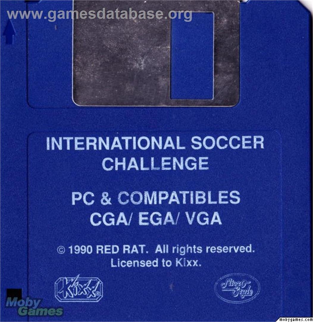 International Soccer Challenge - Microsoft DOS - Artwork - Disc
