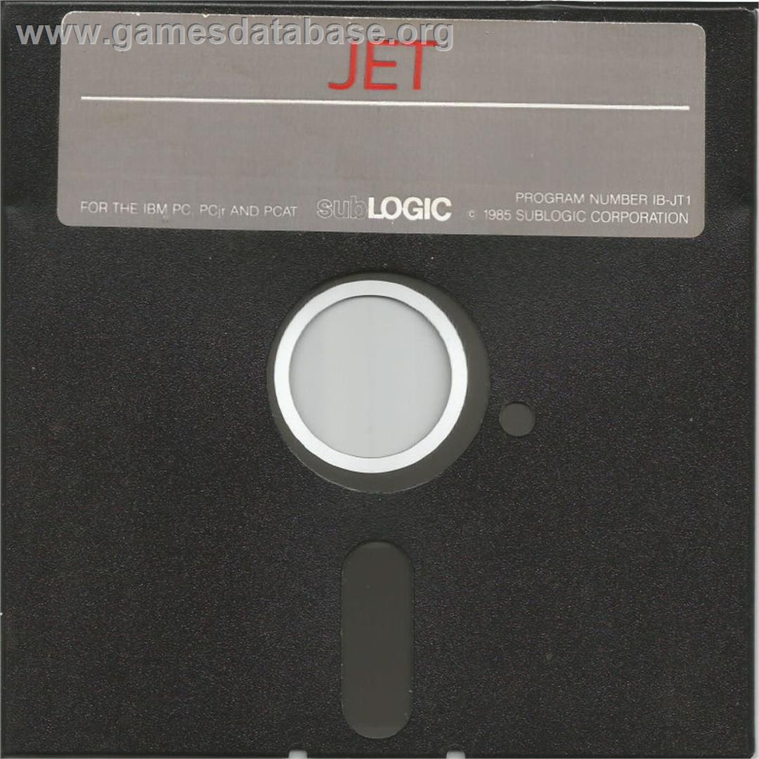 Jet - Microsoft DOS - Artwork - Disc