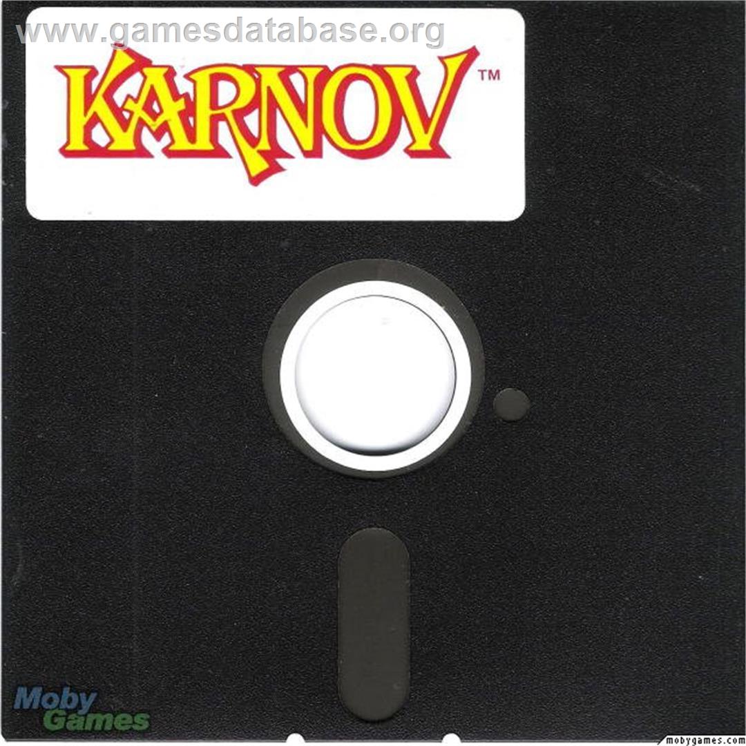 Karnov - Microsoft DOS - Artwork - Disc