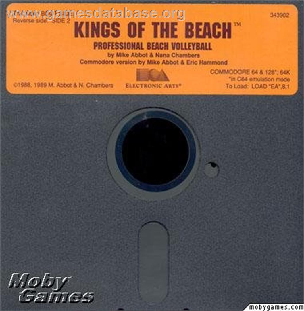 Kings of the Beach - Microsoft DOS - Artwork - Disc