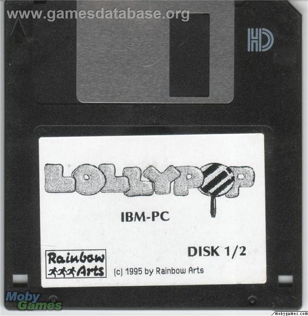 Lollypop - Microsoft DOS - Artwork - Disc