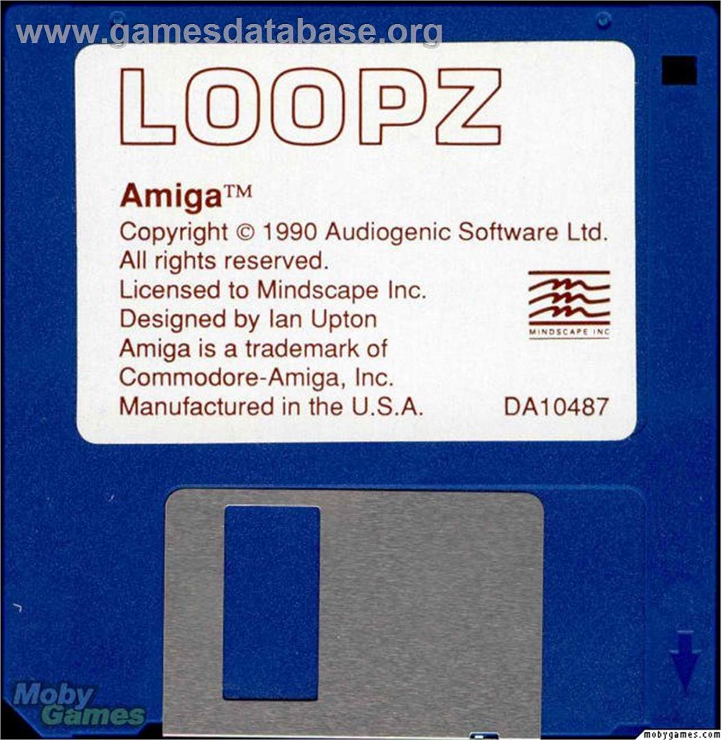 Loopz - Microsoft DOS - Artwork - Disc