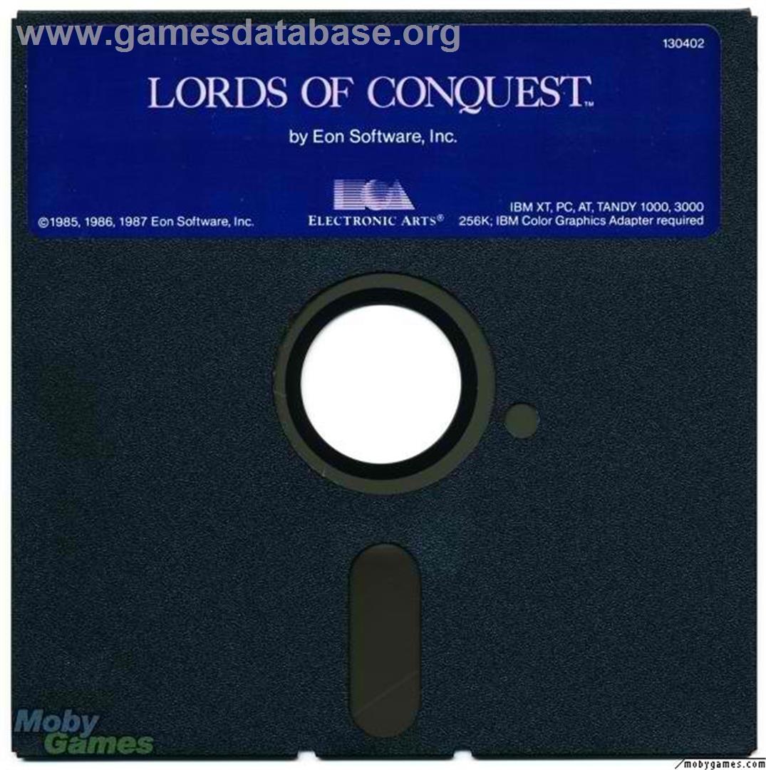 Lords of Conquest - Microsoft DOS - Artwork - Disc