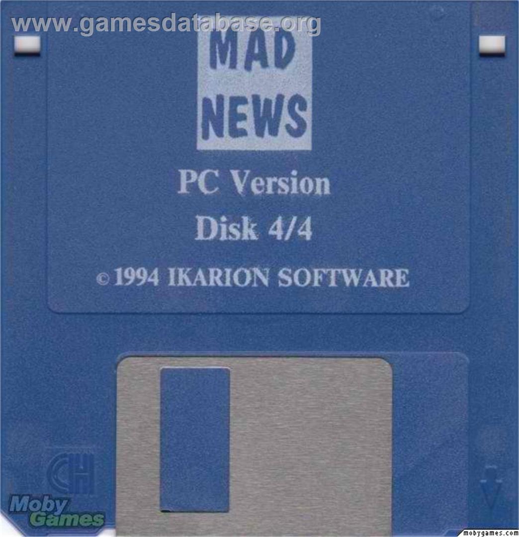 Mad News - Microsoft DOS - Artwork - Disc