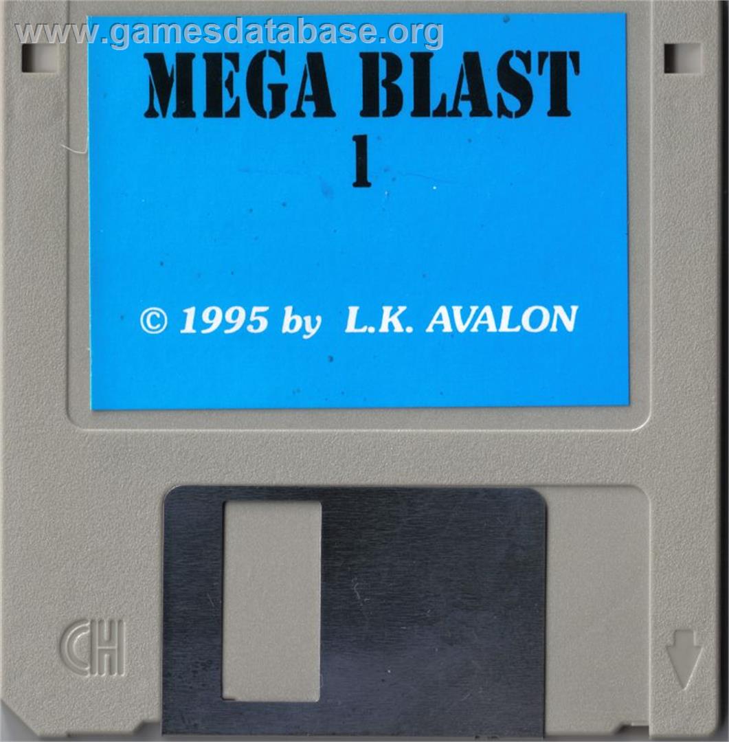 Mega Blast - Microsoft DOS - Artwork - Disc