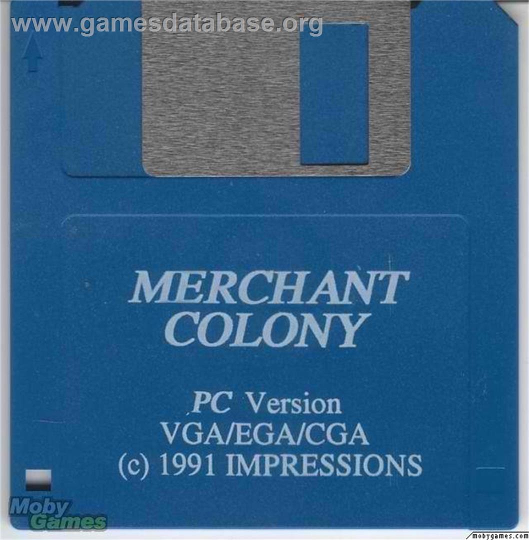 Merchant Colony - Microsoft DOS - Artwork - Disc
