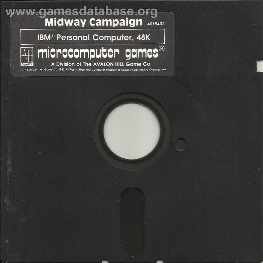 Midway Campaign - Microsoft DOS - Artwork - Disc