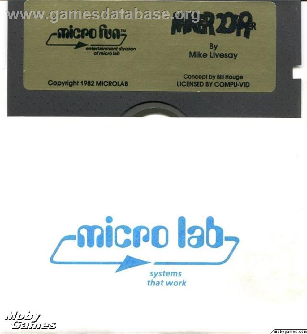 Miner 2049er - Microsoft DOS - Artwork - Disc
