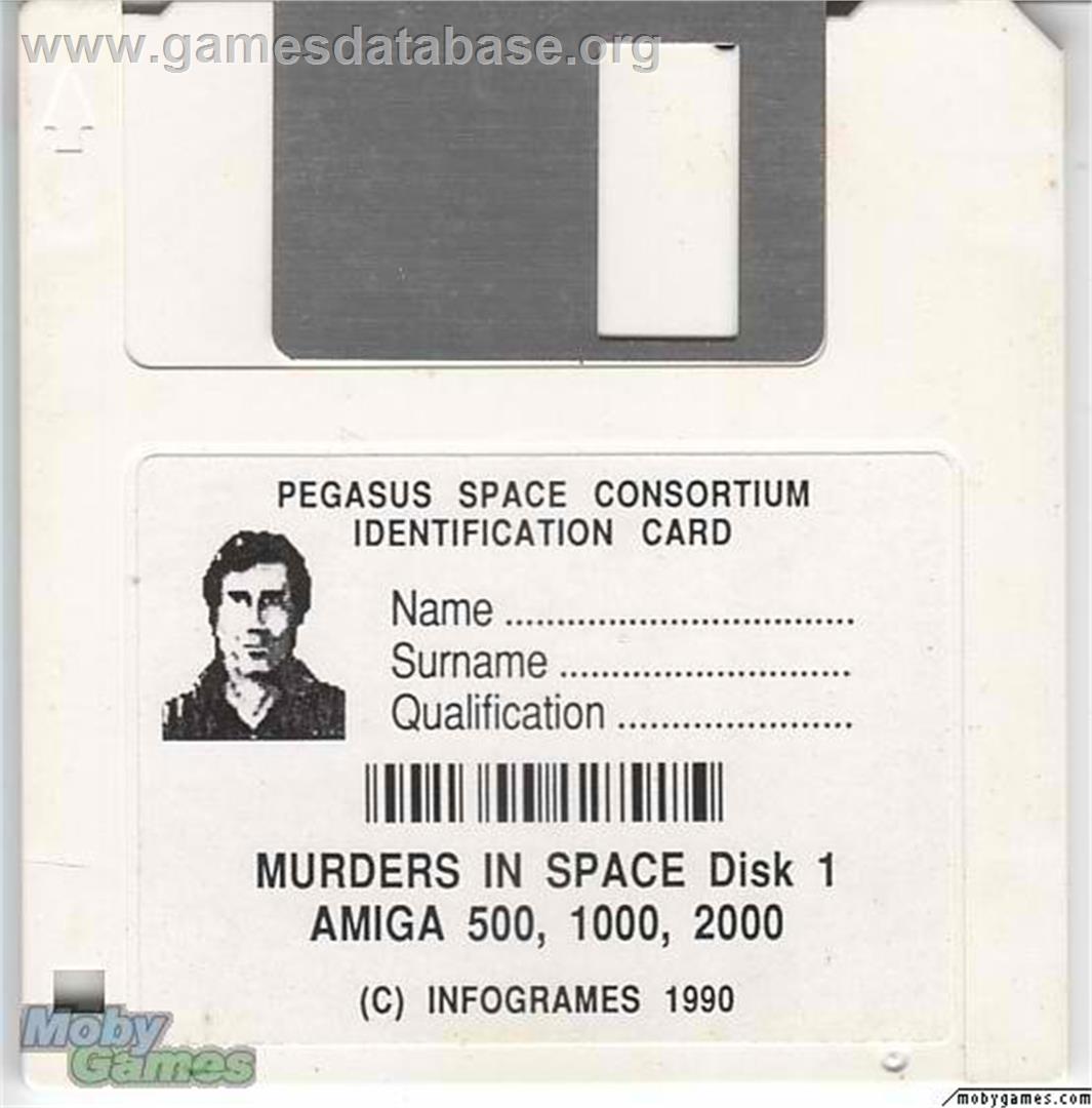 Murders in Space - Microsoft DOS - Artwork - Disc
