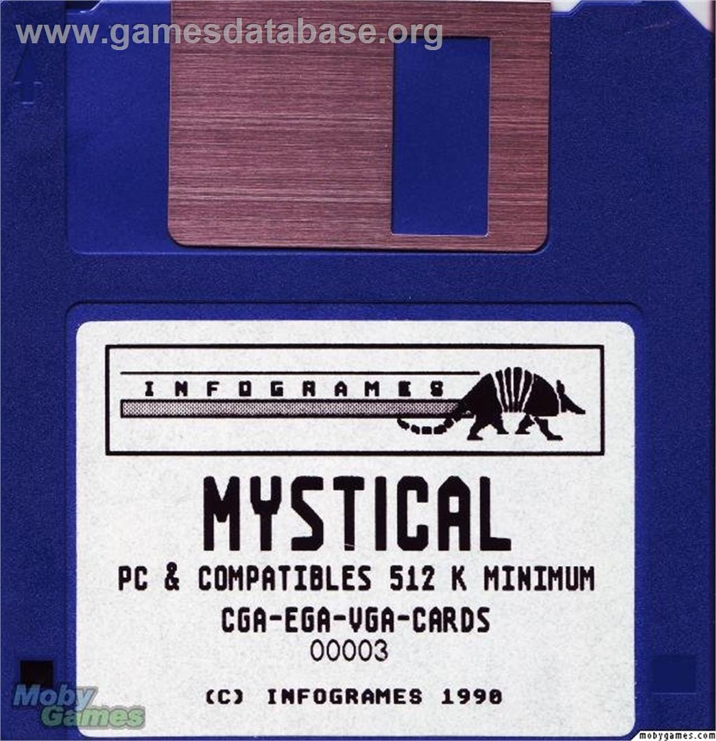 Mystical - Microsoft DOS - Artwork - Disc