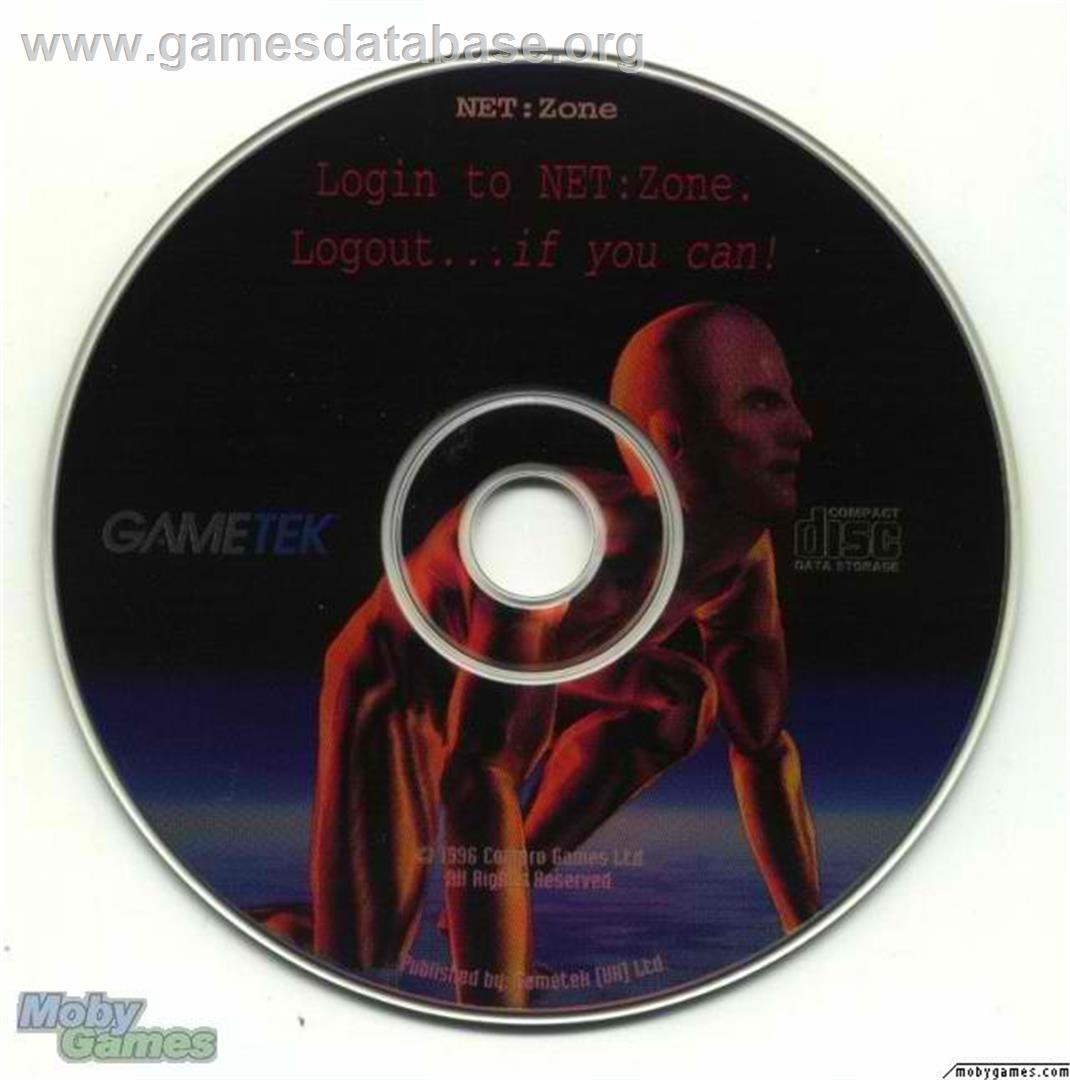 NET Zone - Microsoft DOS - Artwork - Disc