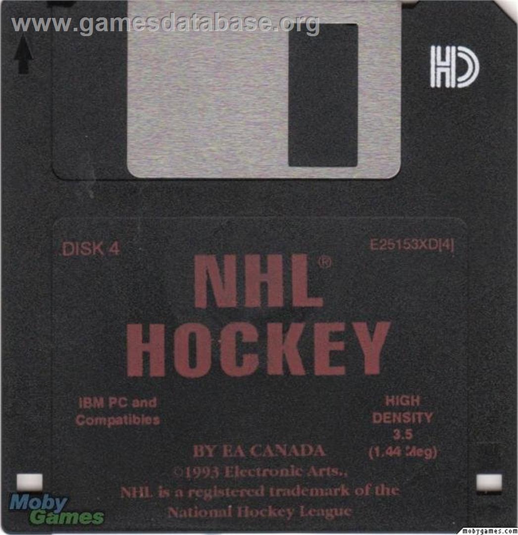 NHL '94 - Microsoft DOS - Artwork - Disc