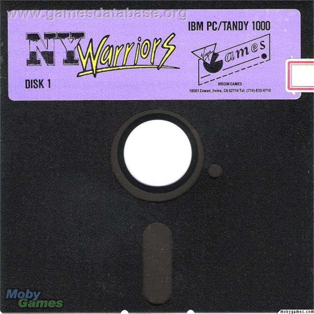 NY Warriors - Microsoft DOS - Artwork - Disc