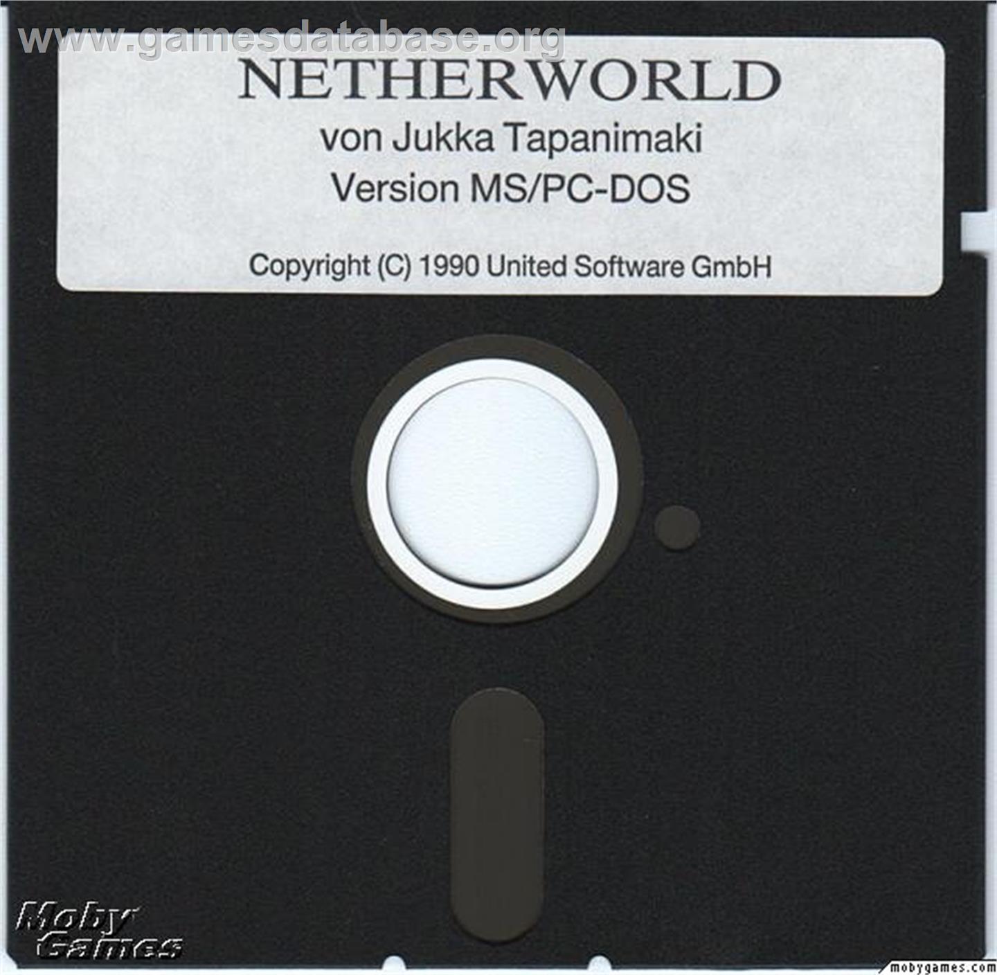 Netherworld - Microsoft DOS - Artwork - Disc