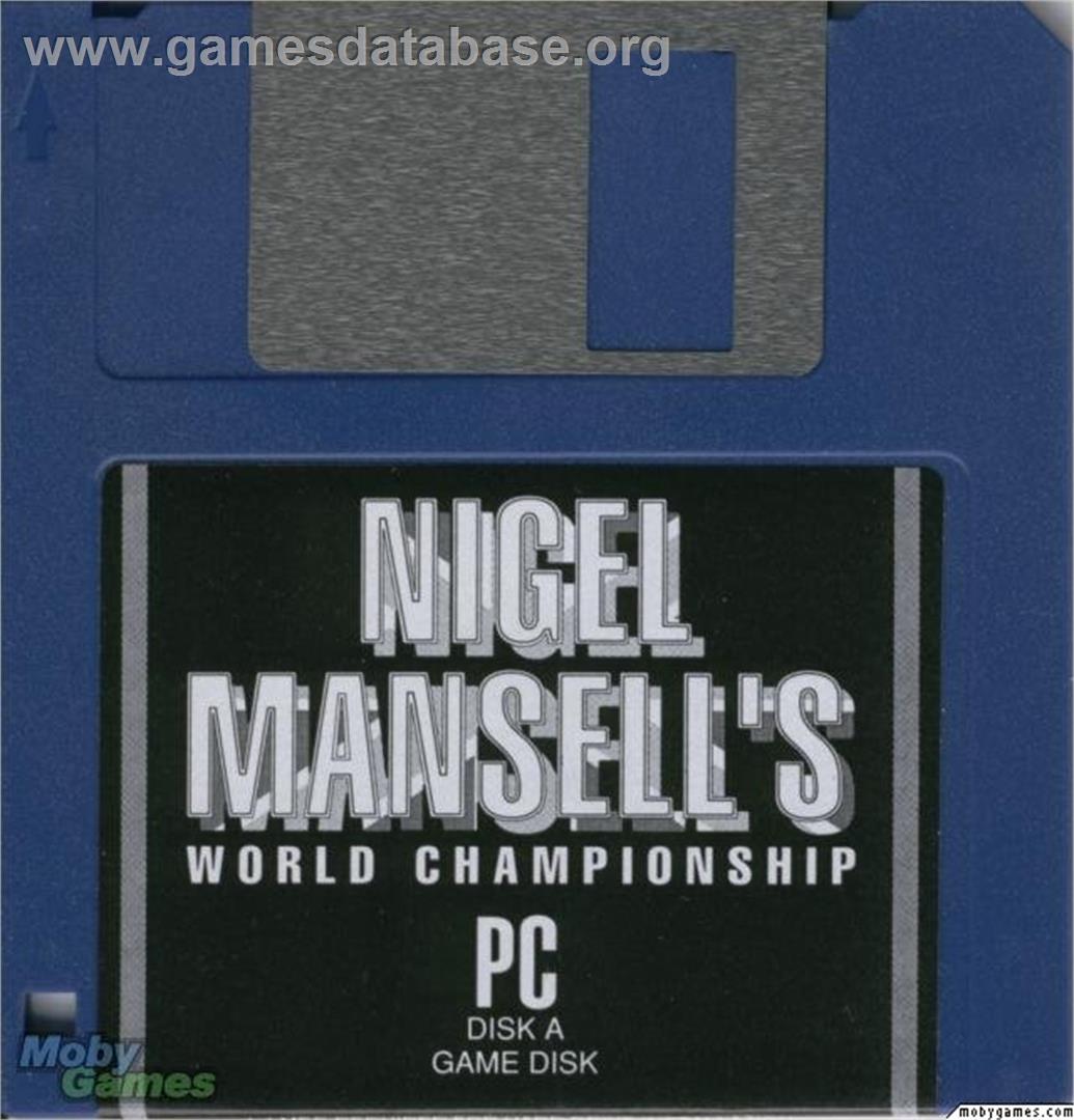 Nigel Mansell's World Championship - Microsoft DOS - Artwork - Disc