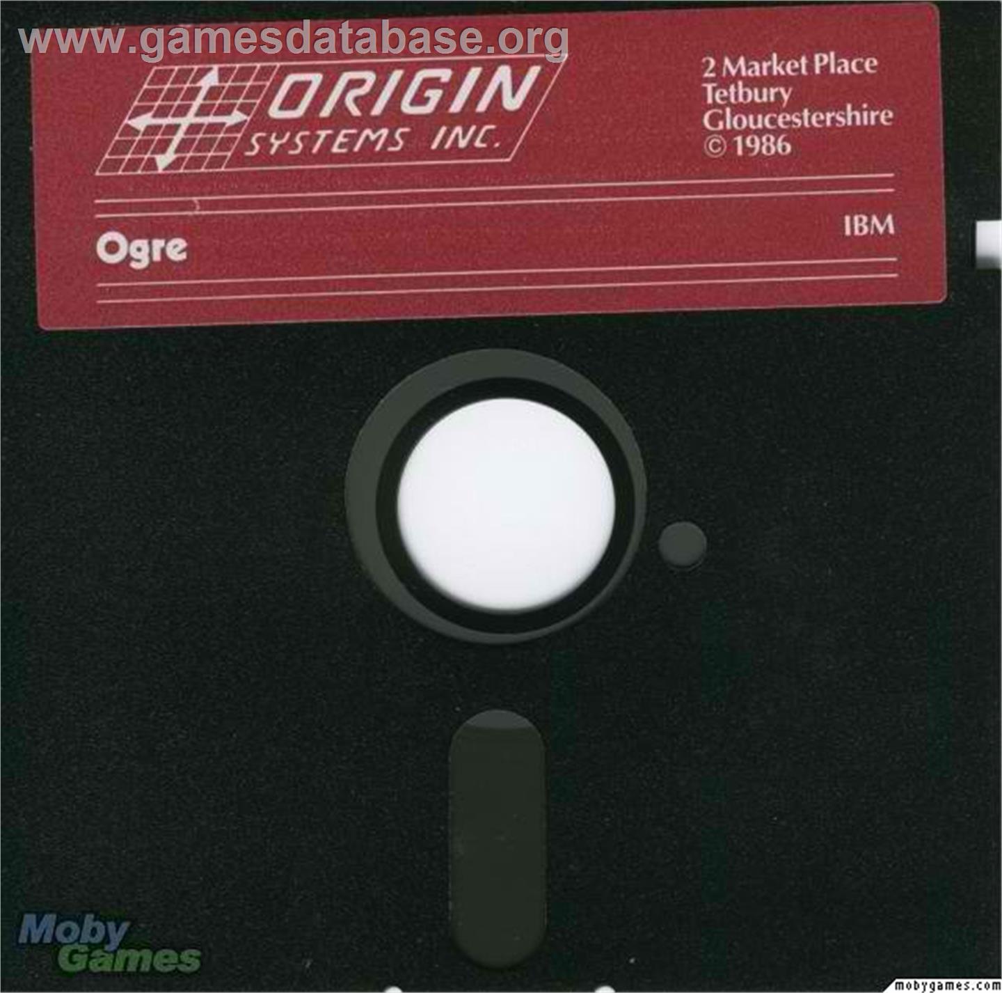 Ogre - Microsoft DOS - Artwork - Disc