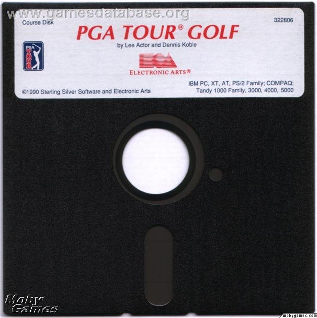 PGA Tour Golf - Microsoft DOS - Artwork - Disc