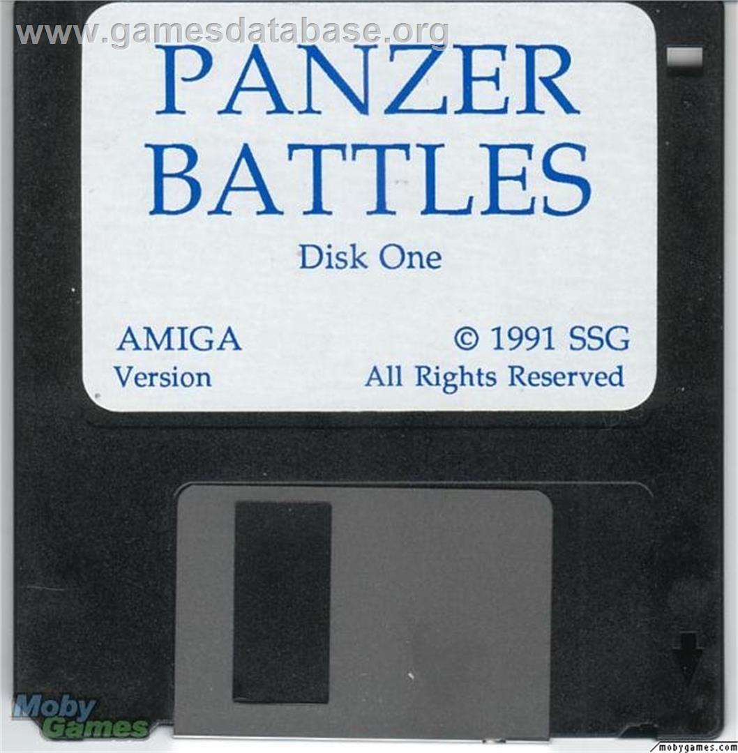 Panzer Battles - Microsoft DOS - Artwork - Disc