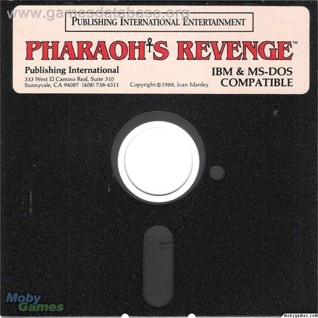 Pharaoh's Revenge - Microsoft DOS - Artwork - Disc