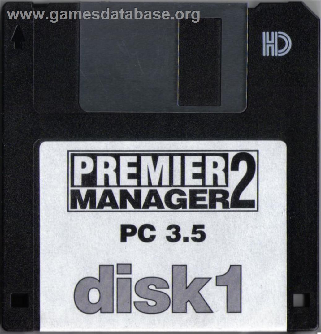 Premier Manager 2 - Microsoft DOS - Artwork - Disc