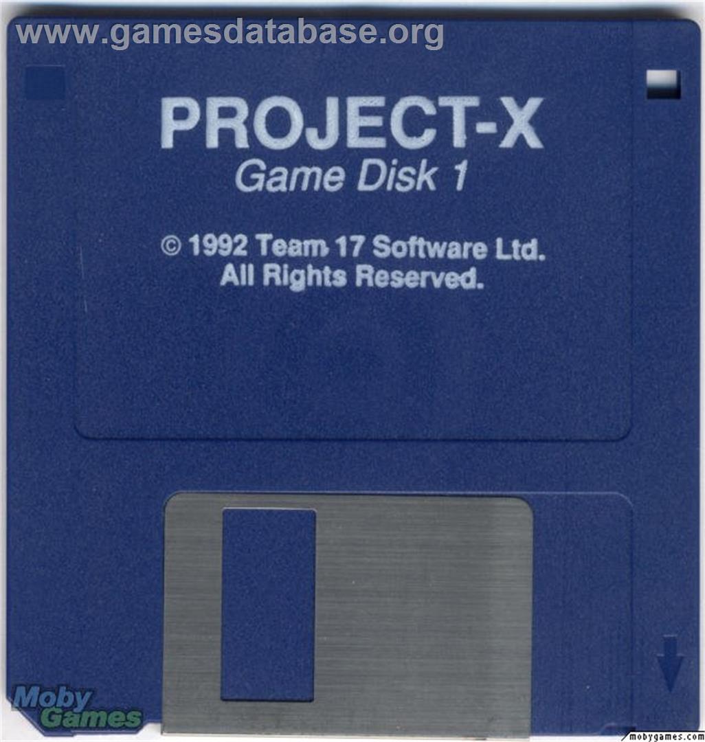 Project-X - Microsoft DOS - Artwork - Disc