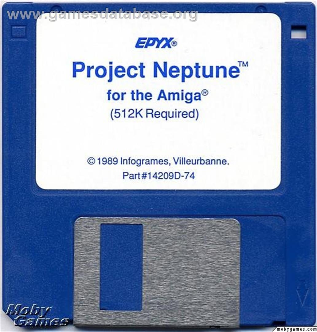 Project Neptune - Microsoft DOS - Artwork - Disc