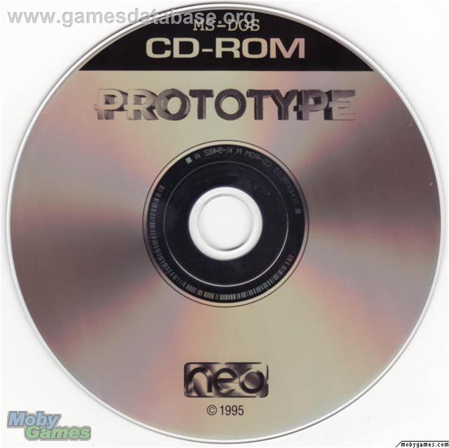 Prototype - Microsoft DOS - Artwork - Disc