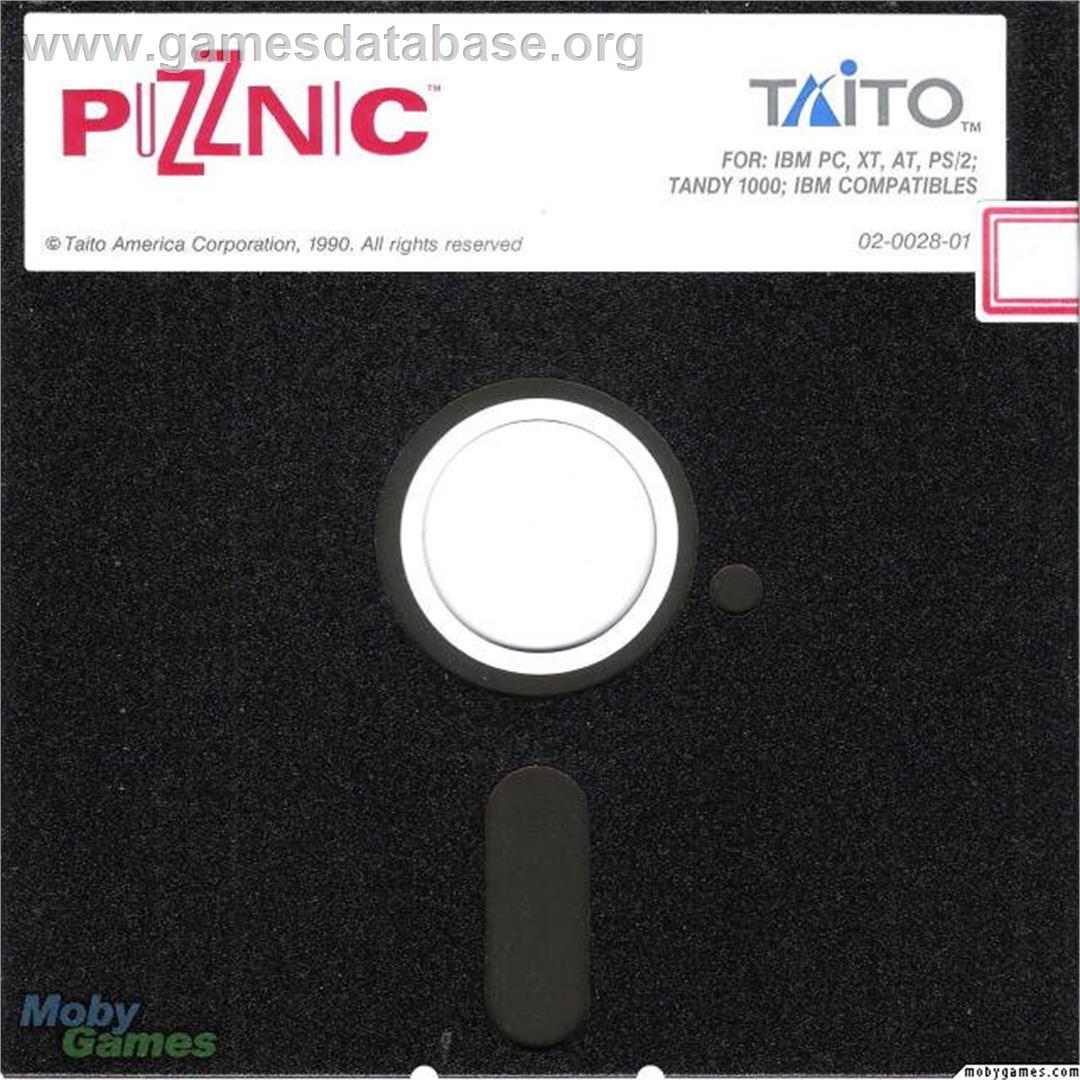 Puzznic - Microsoft DOS - Artwork - Disc