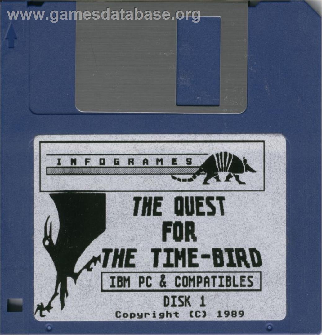 Quest for the Time-Bird - Microsoft DOS - Artwork - Disc