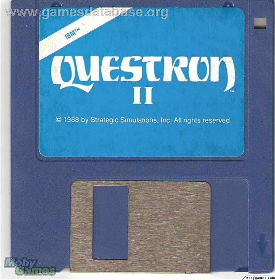 Questron II - Microsoft DOS - Artwork - Disc