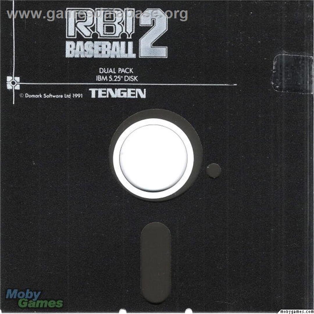 R.B.I. Baseball 2 - Microsoft DOS - Artwork - Disc