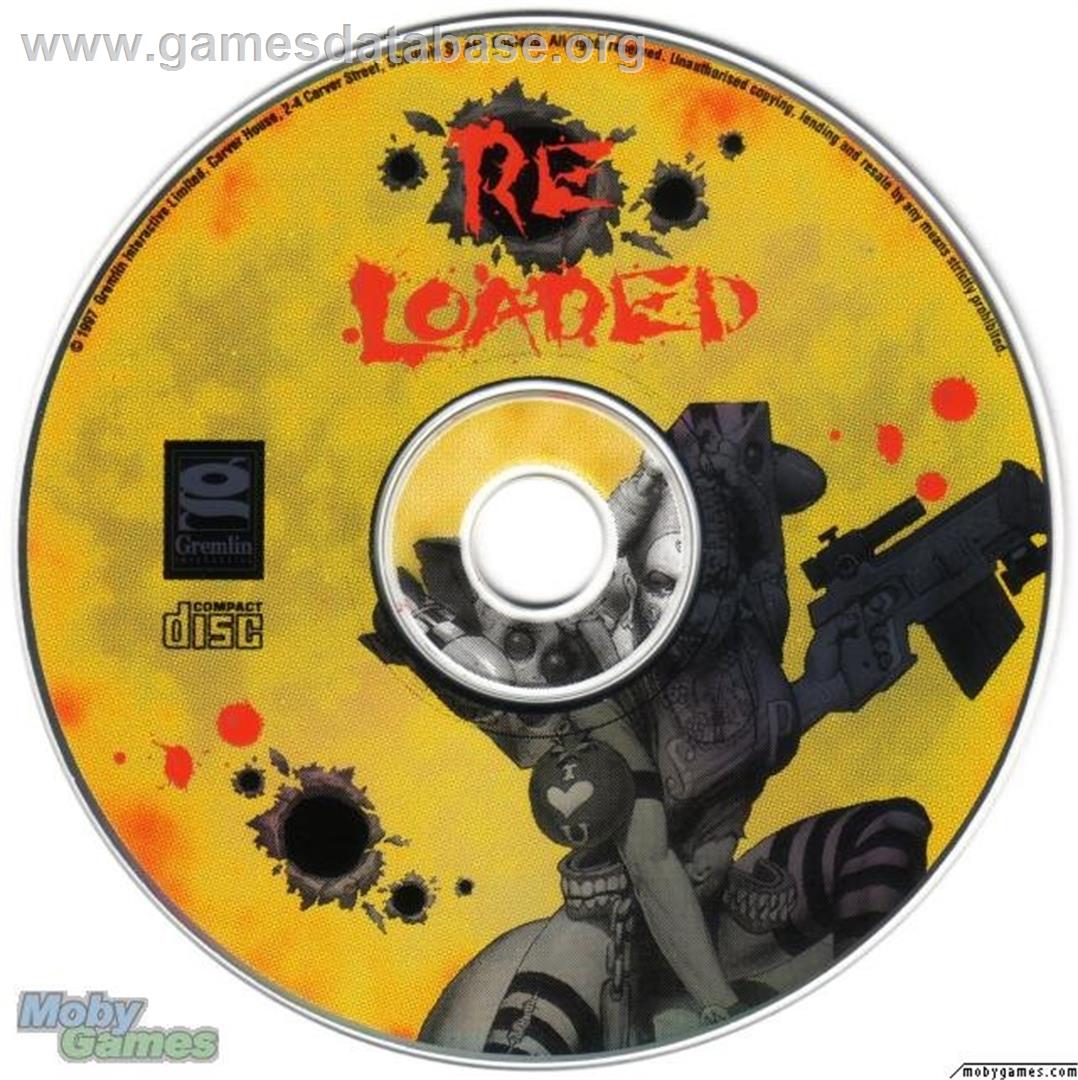 Re-Loaded - Microsoft DOS - Artwork - Disc