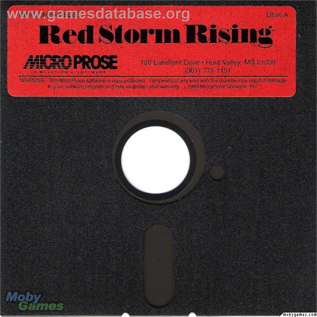 Red Storm Rising - Microsoft DOS - Artwork - Disc