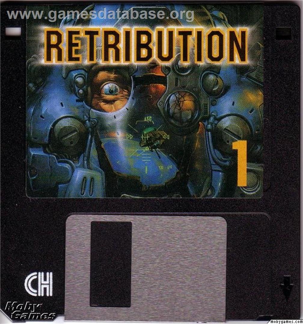 Retribution - Microsoft DOS - Artwork - Disc