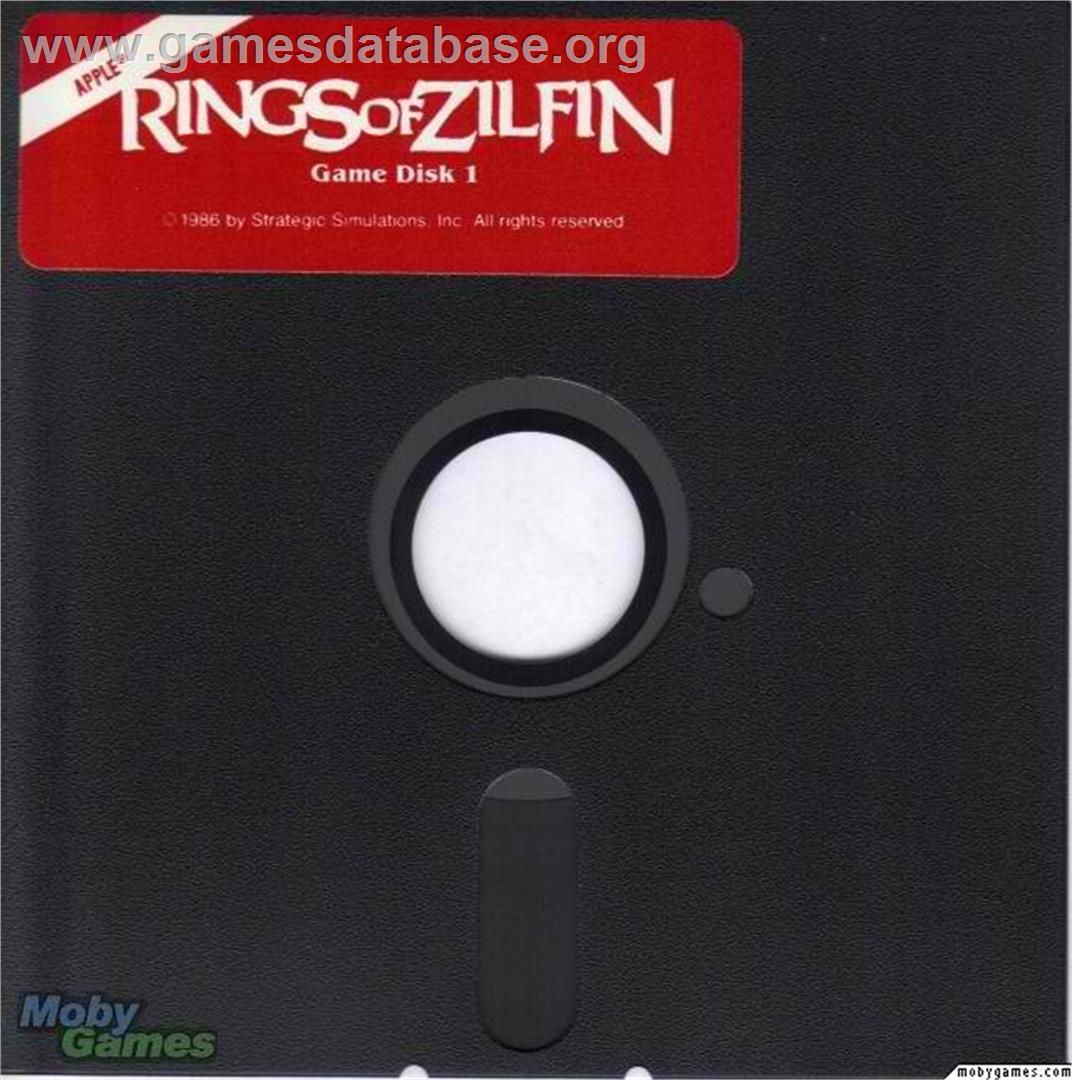 Rings of Zilfin - Microsoft DOS - Artwork - Disc
