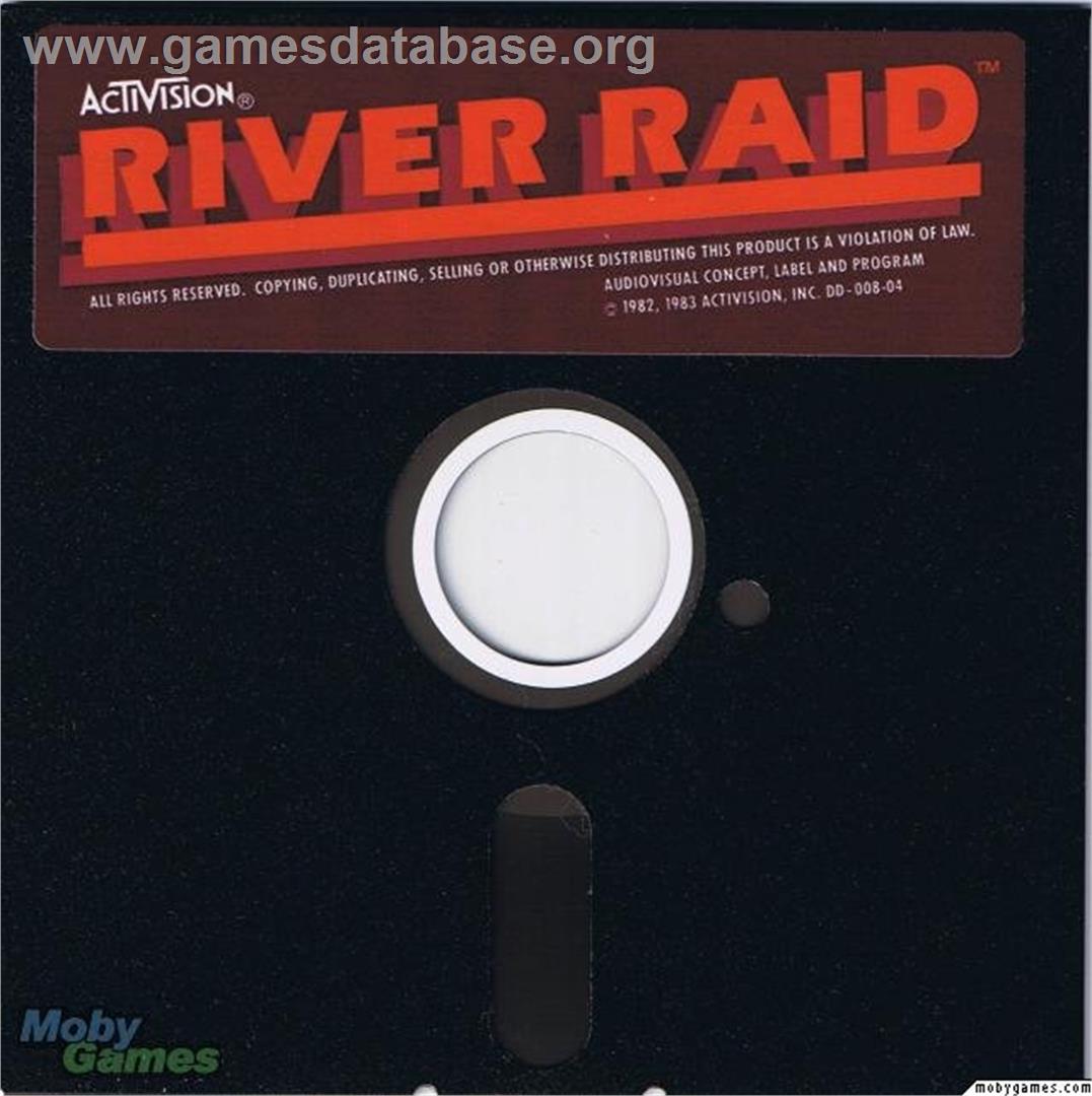 River Raid - Microsoft DOS - Artwork - Disc