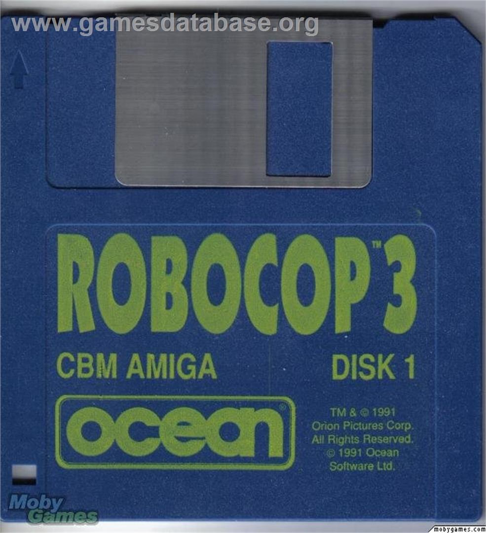 RoboCop 3 - Microsoft DOS - Artwork - Disc