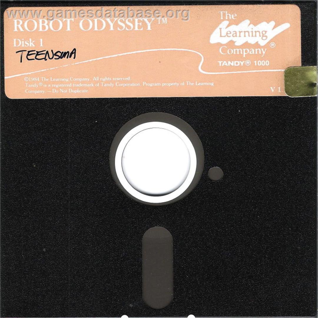 Robot Odyssey - Microsoft DOS - Artwork - Disc