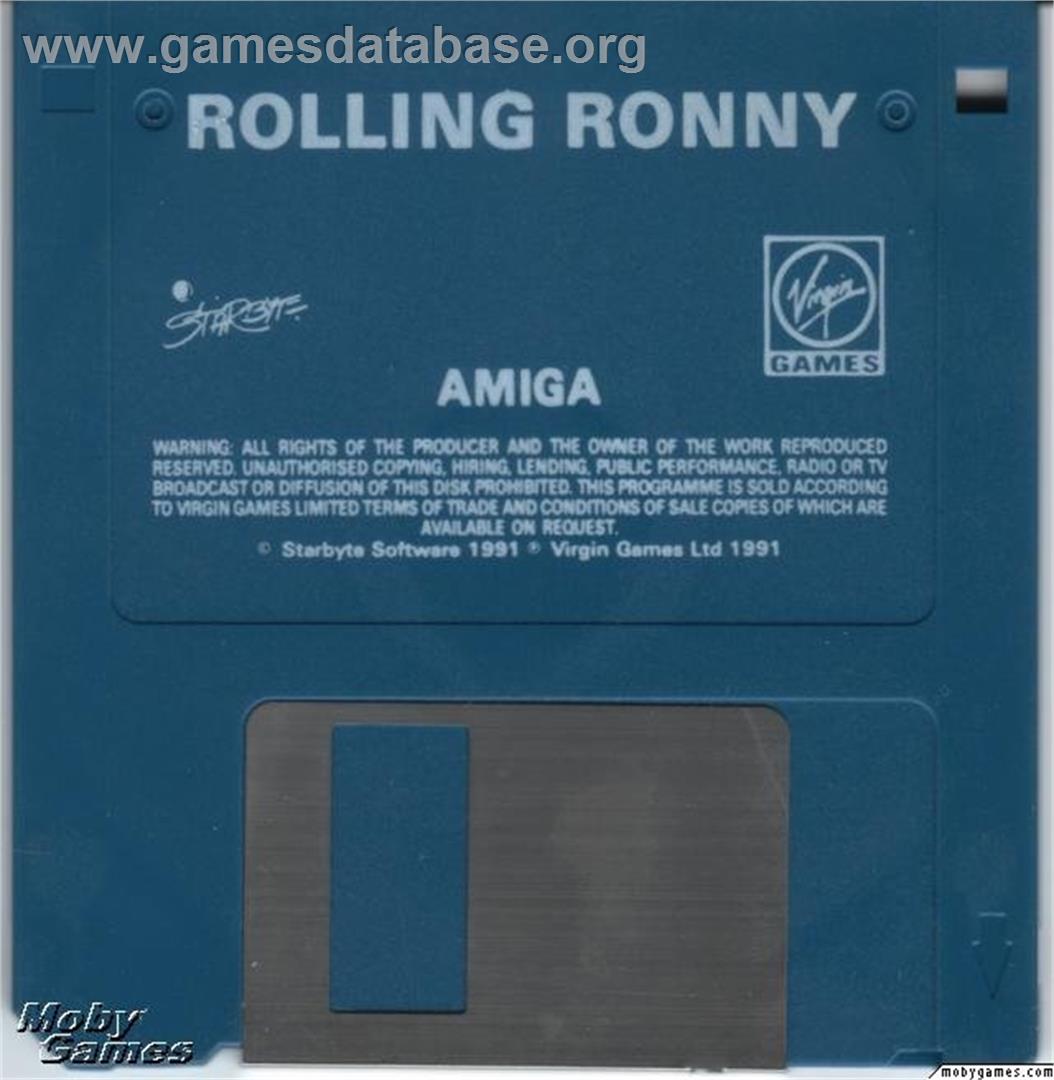 Rolling Ronny - Microsoft DOS - Artwork - Disc