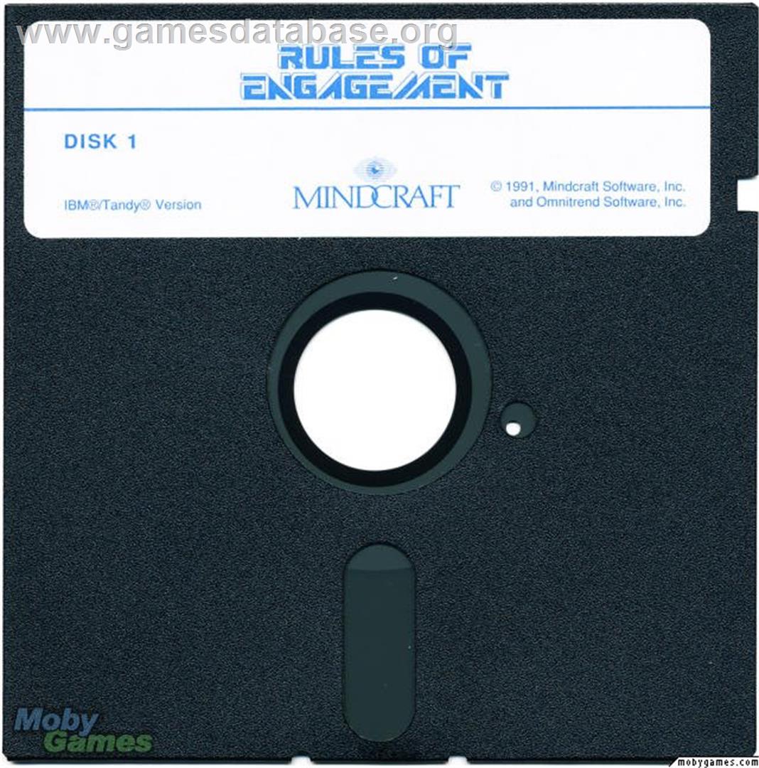 Rules of Engagement - Microsoft DOS - Artwork - Disc