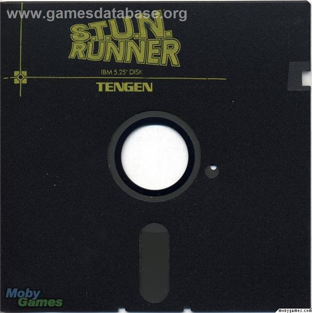 S.T.U.N. Runner - Microsoft DOS - Artwork - Disc