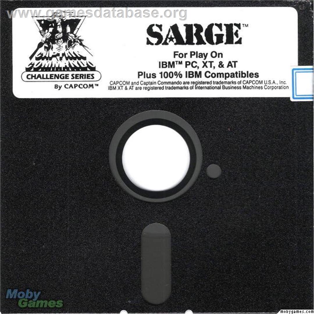 Sarge - Microsoft DOS - Artwork - Disc