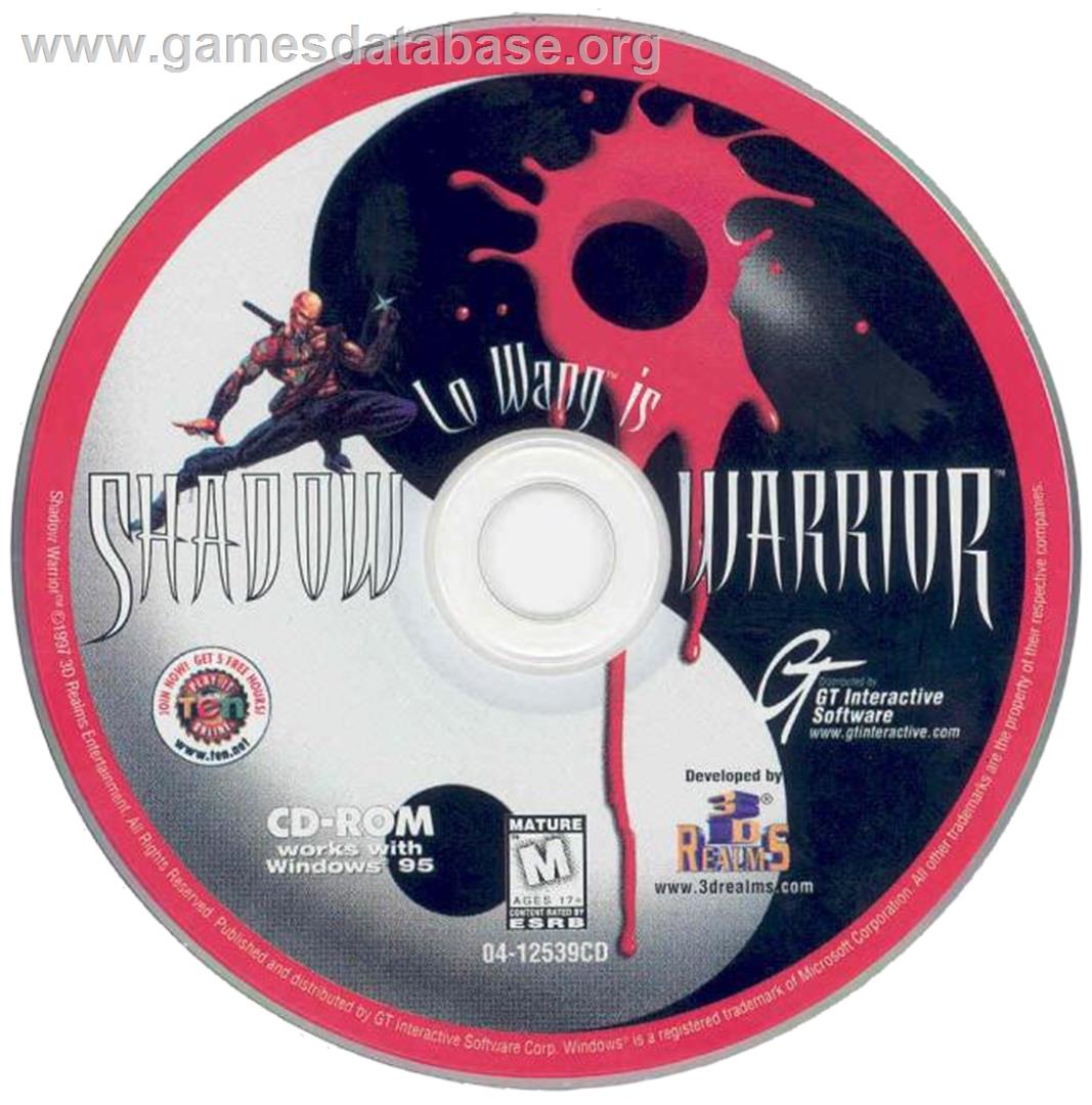 Shadow Warrior - Microsoft DOS - Artwork - Disc