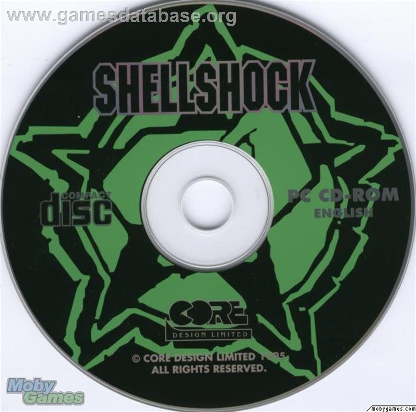 Shellshock - Microsoft DOS - Artwork - Disc