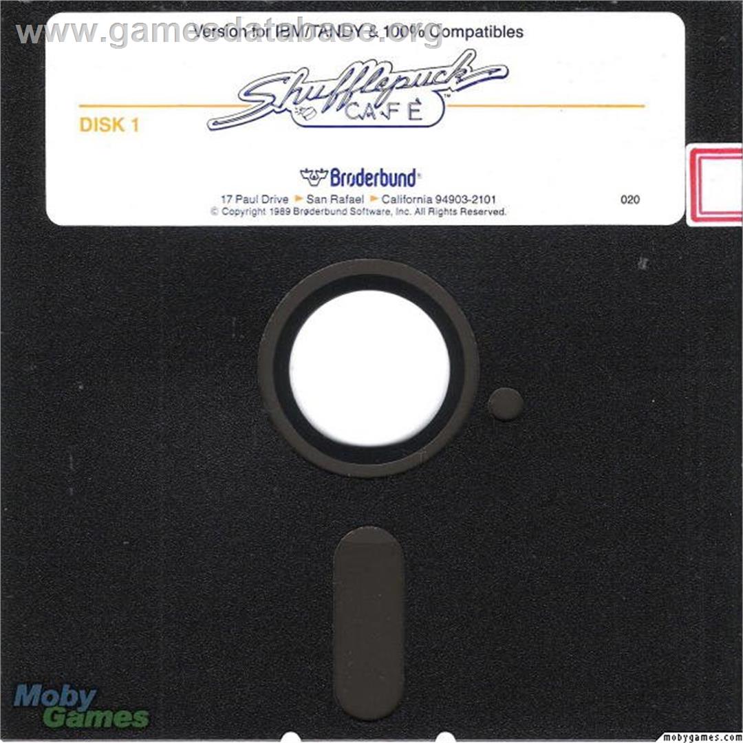 Shufflepuck Cafe - Microsoft DOS - Artwork - Disc